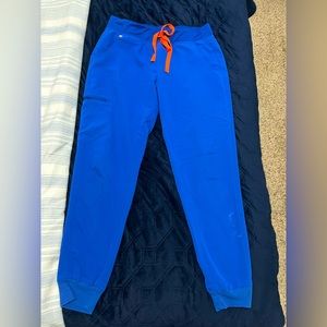 Figs scrub pants, size Medium, royal blue